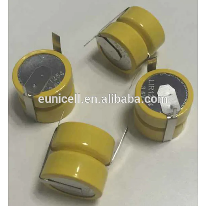 High quality cp1654 3.7v rechargeable li ion button cell battery LIR1654 LIR 1654