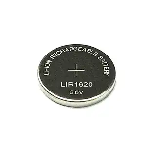 CR2016 rechargeable battery LIR2016 batteries 3.6 lithium ion button cells