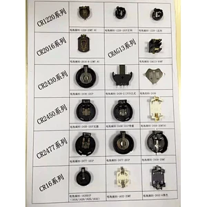 Battery clips Cr2477 3V Lithium Battery Holder With Pins Battery clips