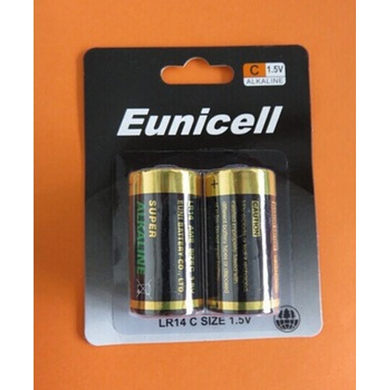 Super Power Alkaline C/lr14 Batteries 1.5v heavy duty battery