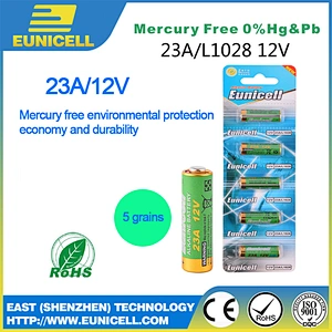 Supermanufacturer Price Alkaline 12V 23A A23 L1028 Dry Battery Applicable to Door Bell Anti-theft Device