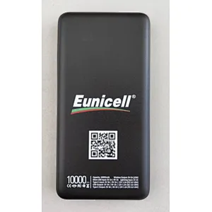 Ultra thin wireless charger power bank 10000mAh with torchlight custom logo