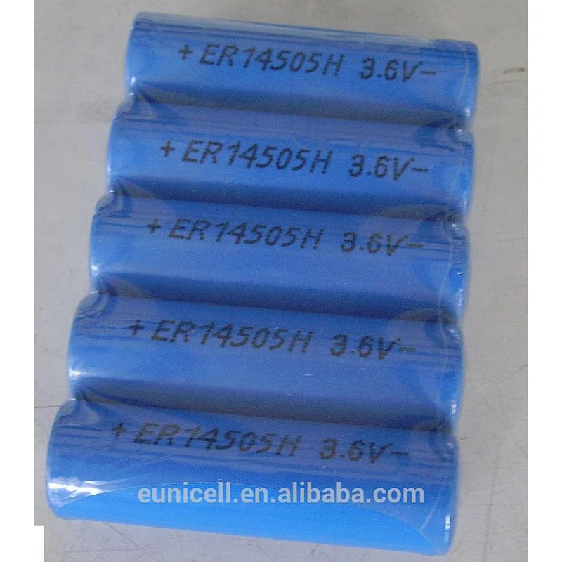 Li-SOCl2 battery ER 14505 AA size 3.6V lithium battery 2400mAh