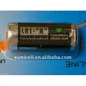 LR1 1.5v Alkaline Battery Size N Dry Battery Retail package