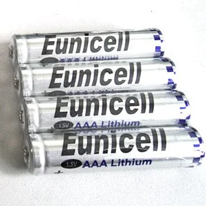 FR6 AA 1.5v LiFeS2 lithium battery AA AAA size FR6 FR03 lithium