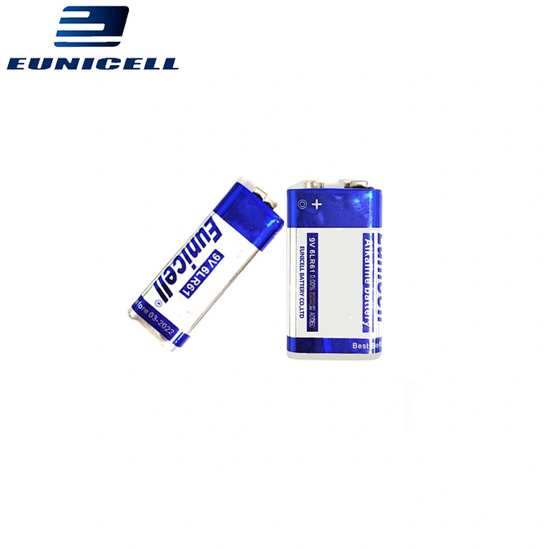 Disposable battery 6LR61 alkaline battery 9V dry battery for alarm doorbell