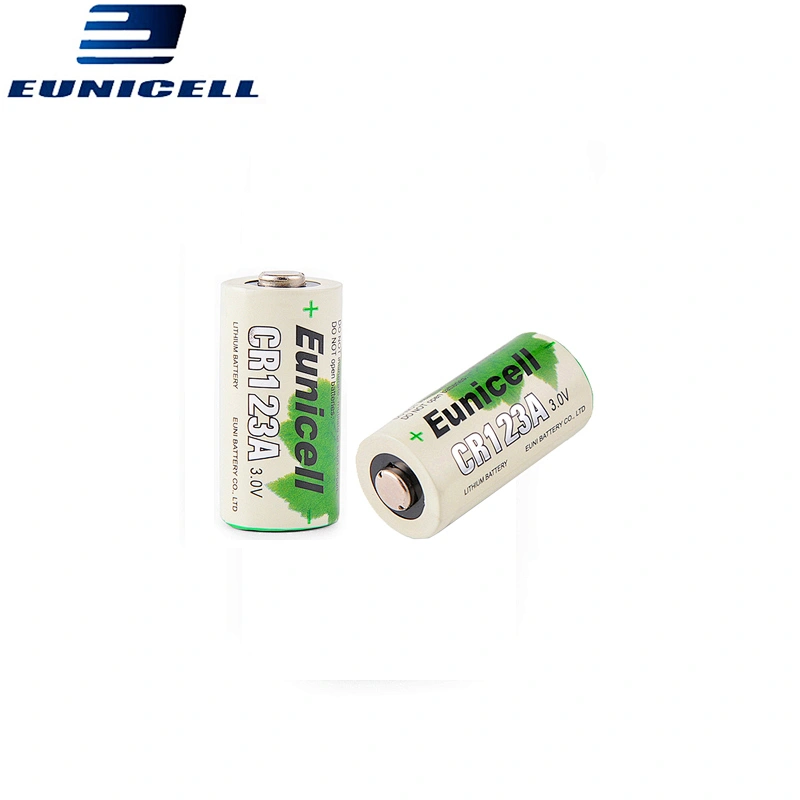 3V lithium CR123A battery is suitable for high energy disposable batteries for cameras and flashlights
