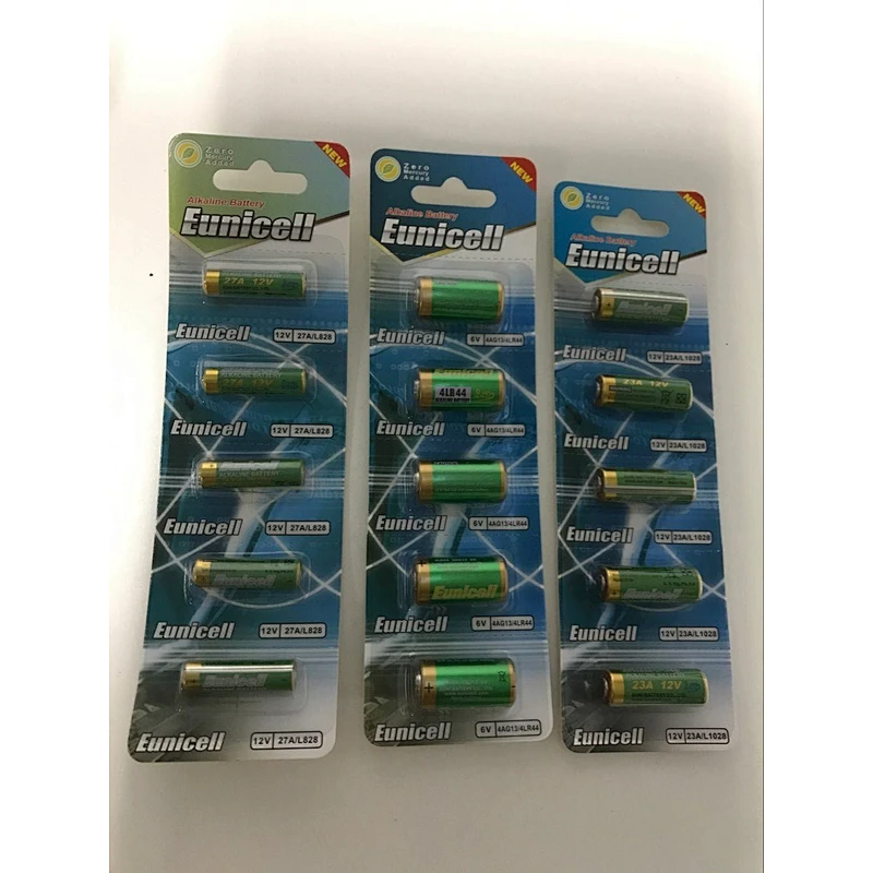 0% Hg Pb 12V 23A remote control battery