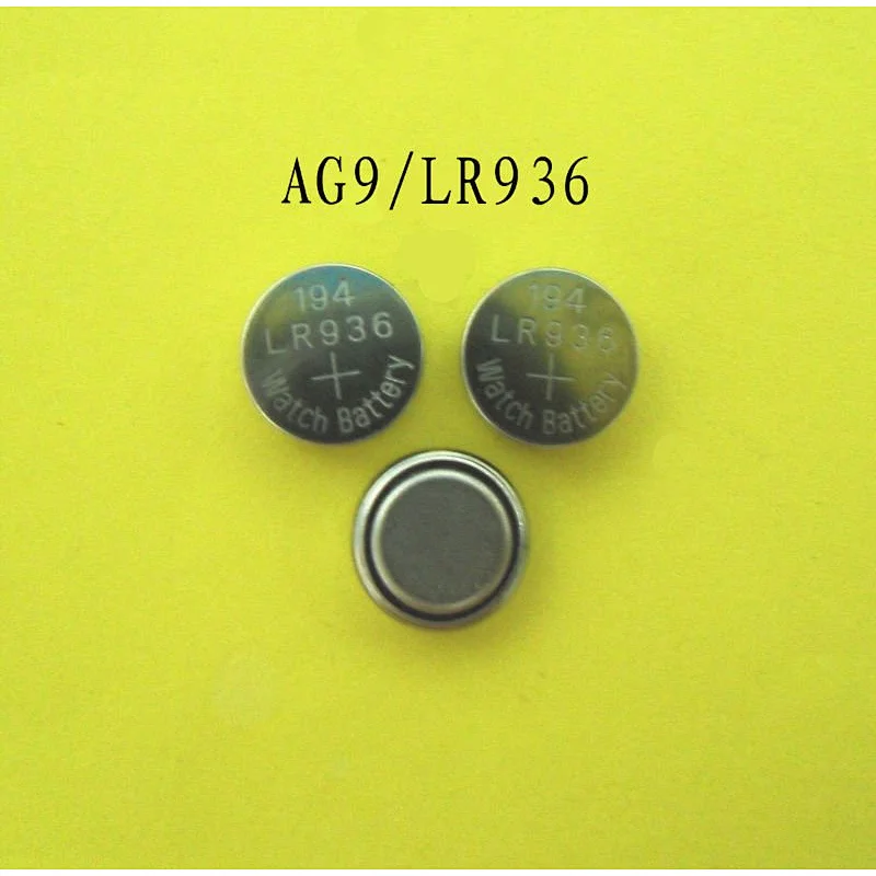 1.5v AG9 / LR45 alkaline button coin battery AG9 coin cell batteries for toys & watches