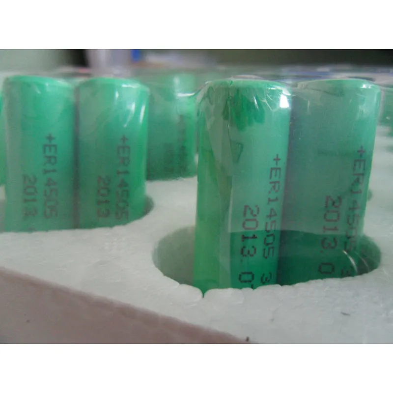 AA size ER14505 battery 3.6V 2400mAh Lithium Thionyl Chloride Li-SOCL2 battery