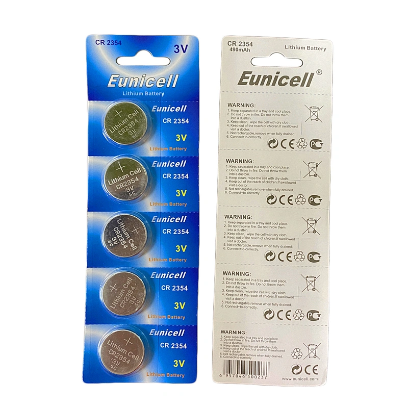 High quality CR2354 Lithium Button Cell Battery for Vx510