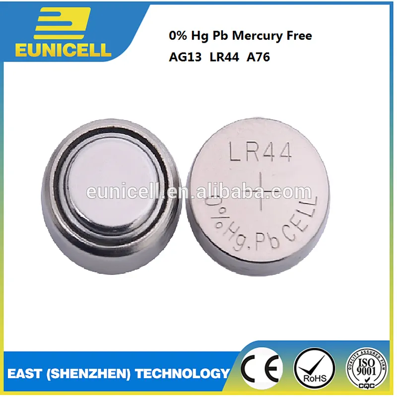 AG13 1.5 V Alkaline Button Cell Battery lr44