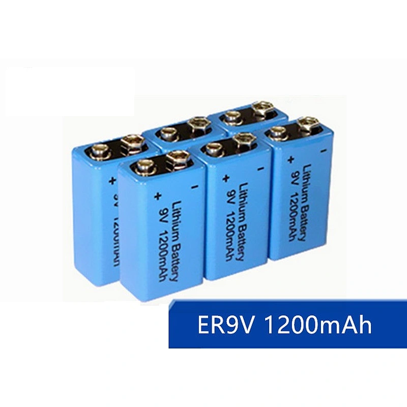 9v lithium battery smoke alarm 1200mah ER9v