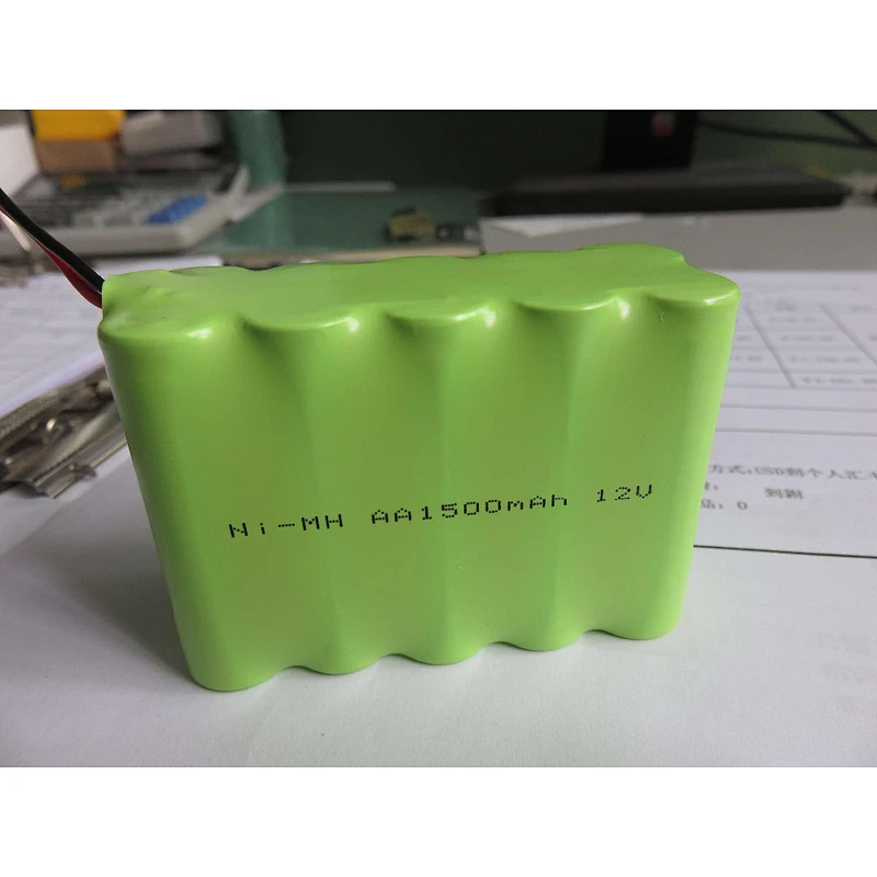 6V 80mAh Rechargeable NIMH Button Cell battery with tab
