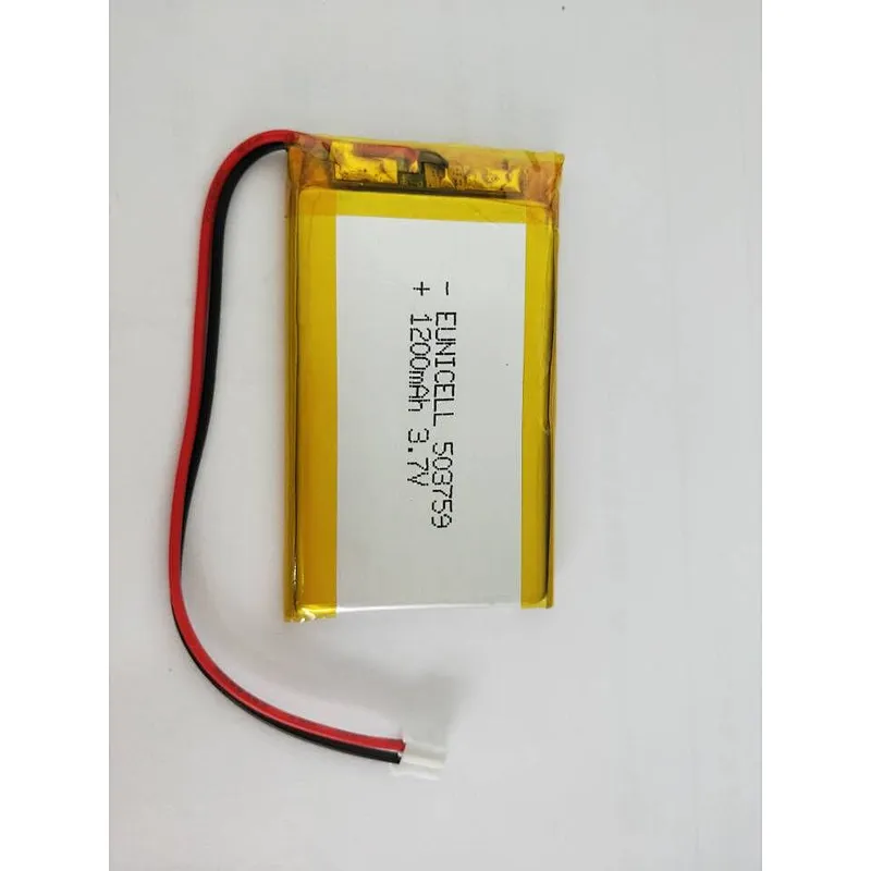 Eunicell  Li-ion Polymer Rechargeable Battery 3.7V 503035 capacity 500mAh 1.85Wh for  Mp3 MP4 MP5 GPS DIY
