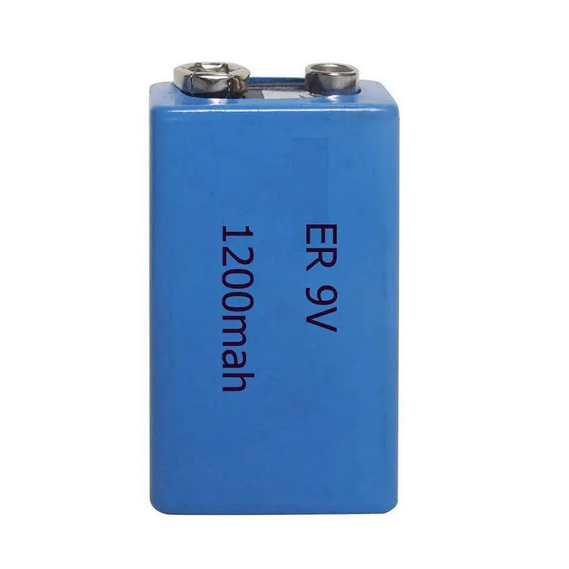 batera 9v ER9V 1200mAh 9V battery Remote control smoke detector