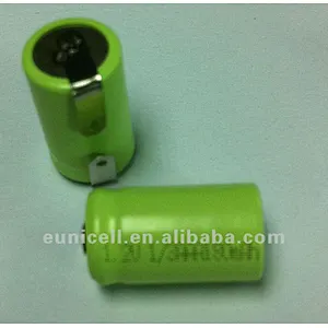 1/3AAA 120mAh nimh rechargeable battery