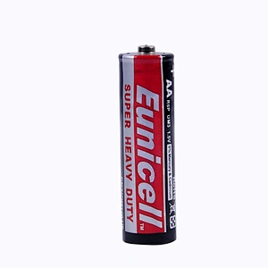 Eunicell manufacturer 1.5V AA R6 UM3 Carbon Zinc Battery from alibaba.com