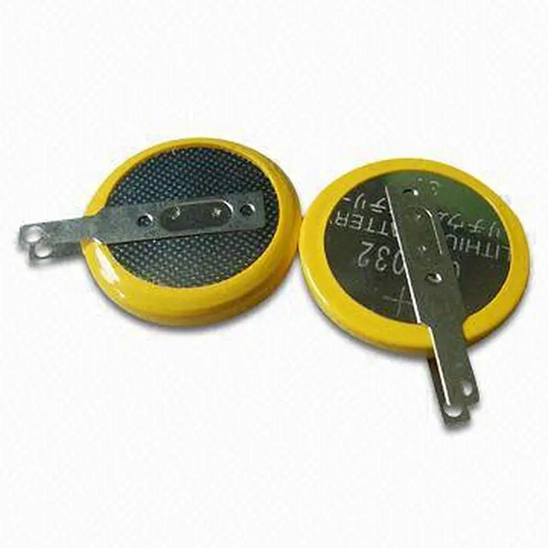 3v lithium battery CR2016 with solder pads tabs smd