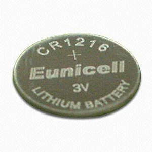 CR1216 battery 3v Lithium button cell batteries CR1216(Eunicell brand)