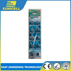 mercury free watch battery LR1121 AG9 1.55V Alkaline watch battery