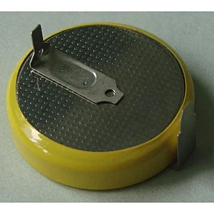 lithium battery CR2450H1A battery with welding tab PCB mounting clips