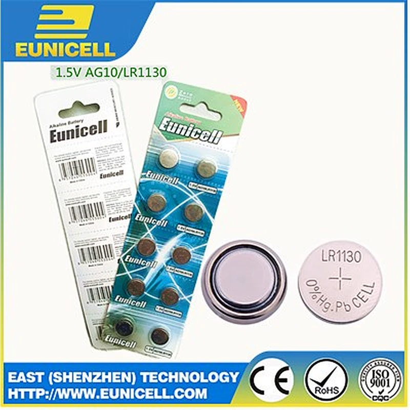 Non rechargeable alkaline Battery LR1130 for LED candle light