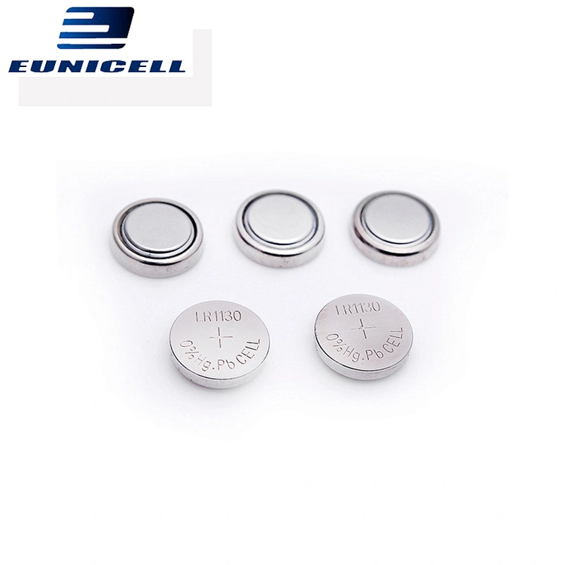 Hot-selling button cell battery lr130 ag10 1.5V watch alkaline coin battery