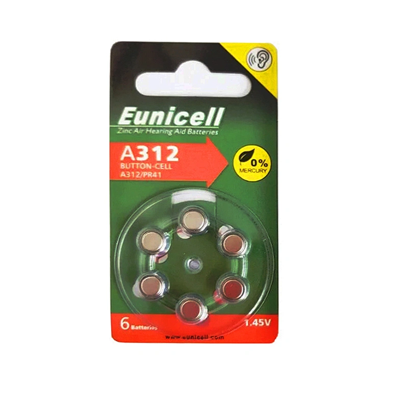 pr44 a675 battery a10 a312 a13 a675 zinc air button battery for hearing aid