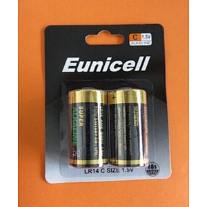 0% hg Super Alkaline Battery 1.5V C LR14 AM2
