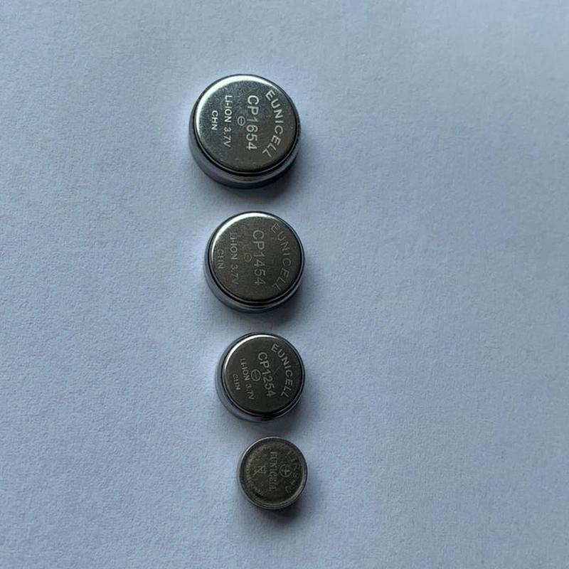 OEM Quality CP1254 CP1454 CP1654 3.7V Rechargeable Coin Cell Lithium Li Ion Battery