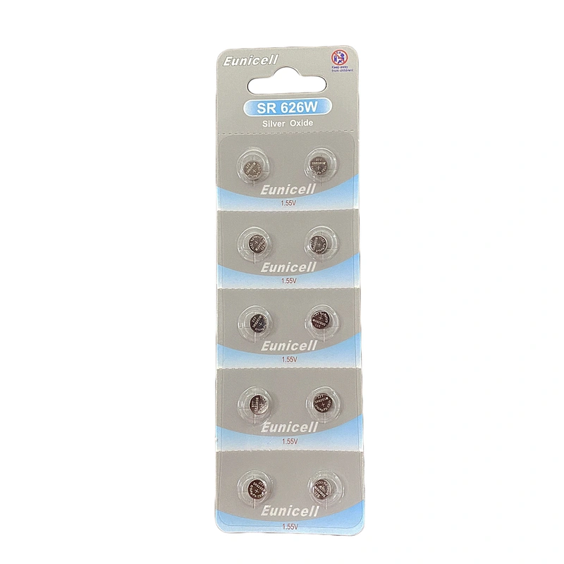 1.55V SR626SW SR621SW 364  377 silver oxide button cell battery for watches
