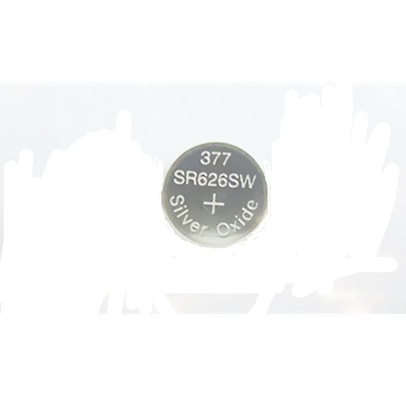 Battery SR626SW SR66 SG4 377 SR626 1.55v silver oxide watch batteries