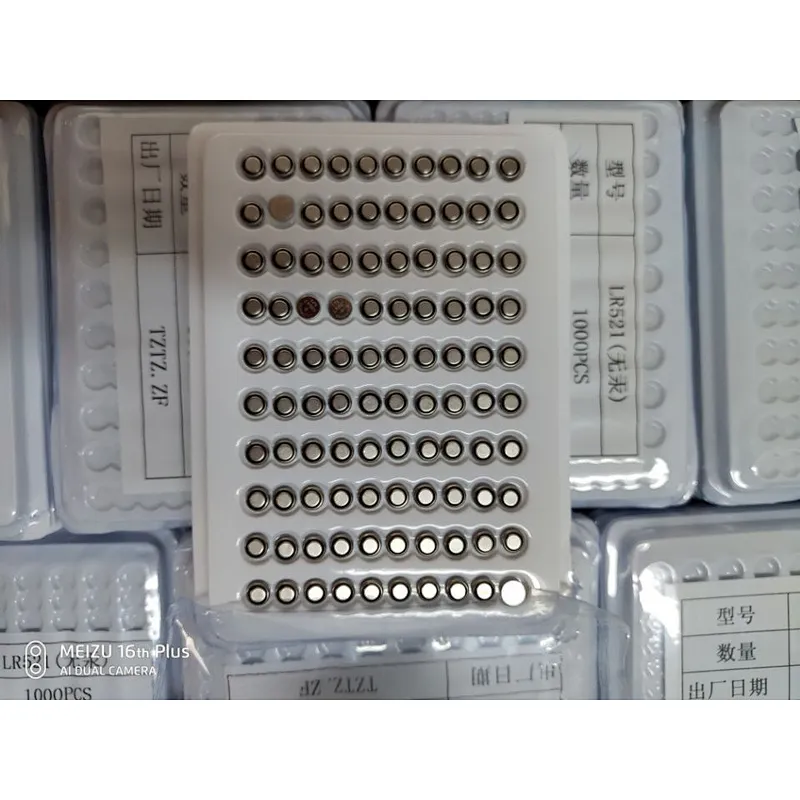 AG0 LR521 379 Alkaline button coin batteries