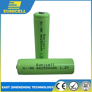 New rechargeable 1.2v ni-mh aa 2600mah battery