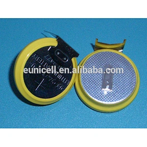 3V lithium CR2477 with solder pins button battery with solder pins CR 2477