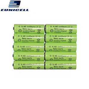 Recycling charge 1.2V NIMH AA battery 400 MAH toy battery