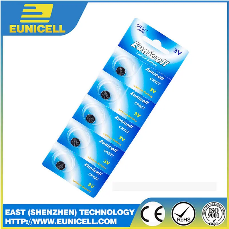 CR927 3v battery DL927 ECR927 5011LC Lithium Button Coin Cell Battery For Watch