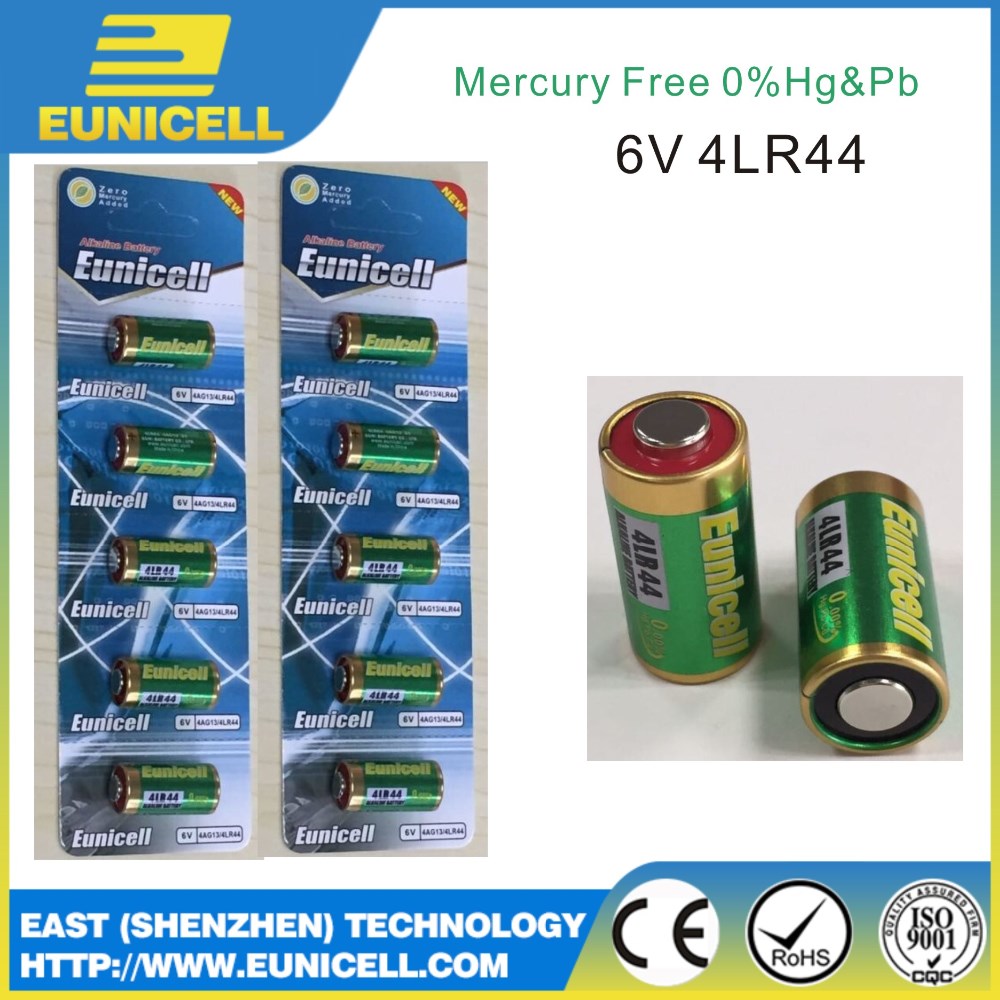6v battery 4LR44 Eunicell batteries
