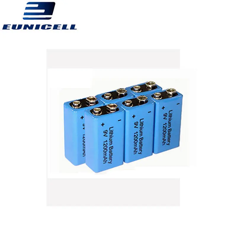 1200mAh ER 9V smoke alarm lithium battery ER9V CR9V
