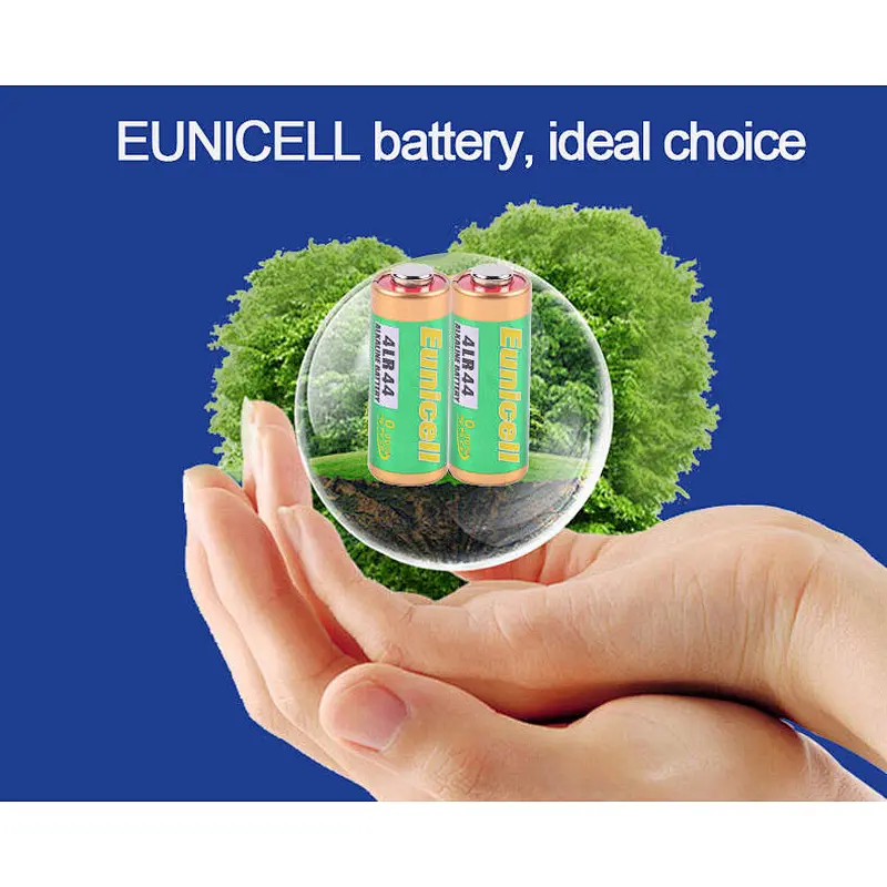 Eunicell 100 x 4LR44 6 Volt Alkaline Batteries (L1325, 28A, A544, PX28A)- Dog Collar Battery