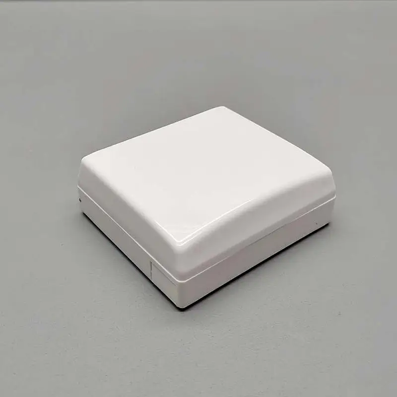 Travel accessories easy carry mini square eye contact lens case imd case/IMD Injection Plastic Parts