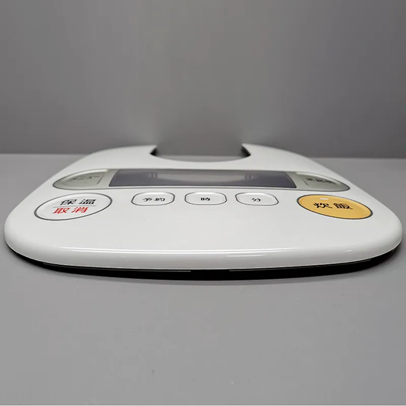 IML/IMD electric rice cooker white outer shell with pink flowers for kitchen appliances using