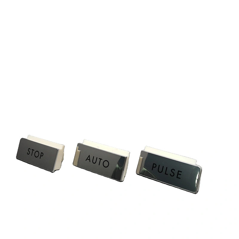 small plastic injection parts for machine button industrial or household IMD product