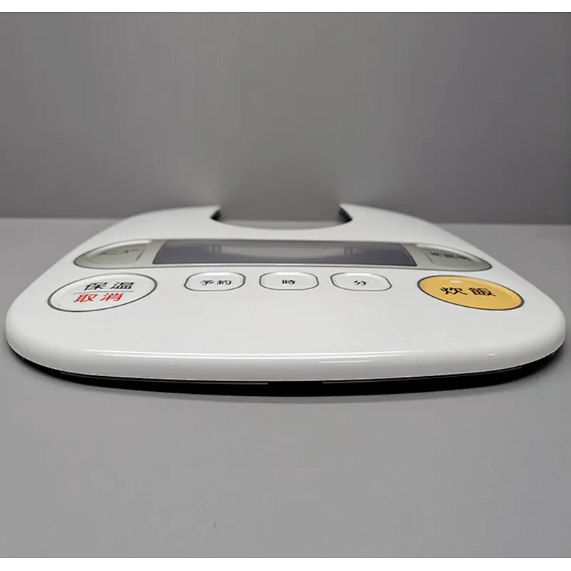 Plastic control panel for rise cooker