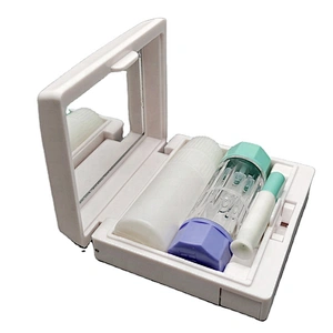 Mini portable plastic container for contact lenses with factory price