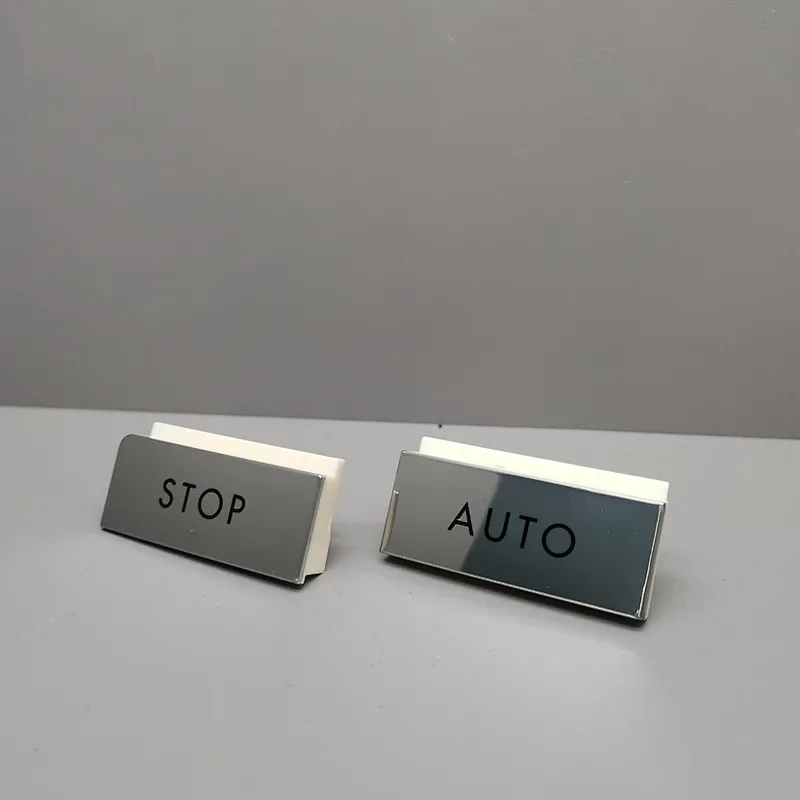 Plastic parts of credit card machine
