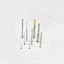 High-quality pointed punch made of material 1.2379, designed for precision punch and tooling with durability and accuracy.