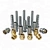 SUJ2 Die Mold Accessories Guide pin guide bushings Brass guide bushing