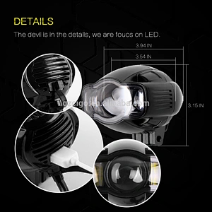 RTD-E03C motorcycle spare parts 12v dc led headlights